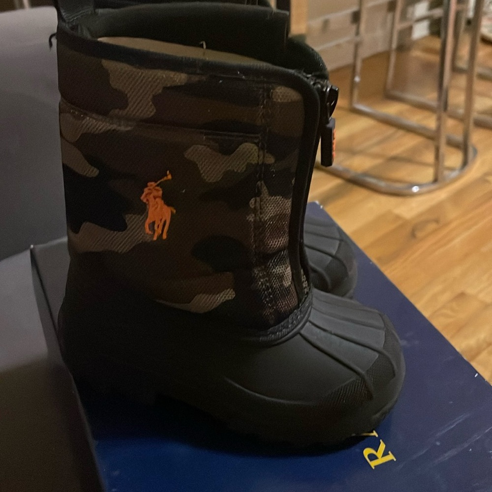 Polo Ralph Lauren  BLCK/OLV CAMO QUILO ZIP 2